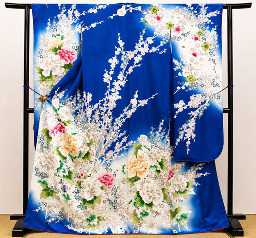Japanese furisode kimono - japanese,