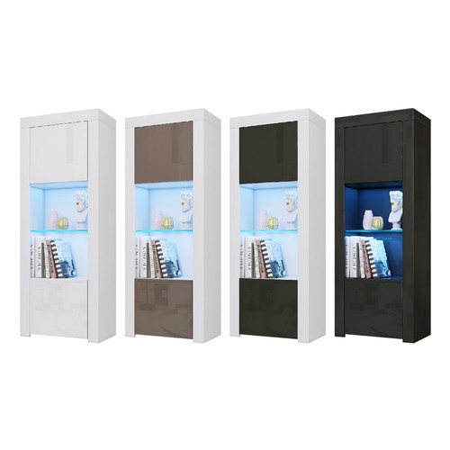 Tall display cabinet with led - cabinet,