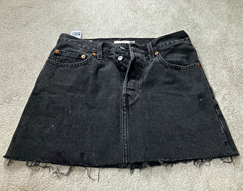 Levi women black denim - women's,