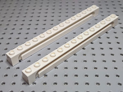 Lego brick with groove 1x14 - brick,