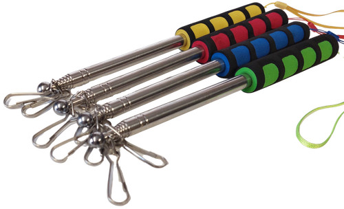 Hand held flag pole - hand, 4ft