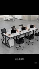 OFFICE TABLE  & CHAIR SET FOR 6 PEOPLE