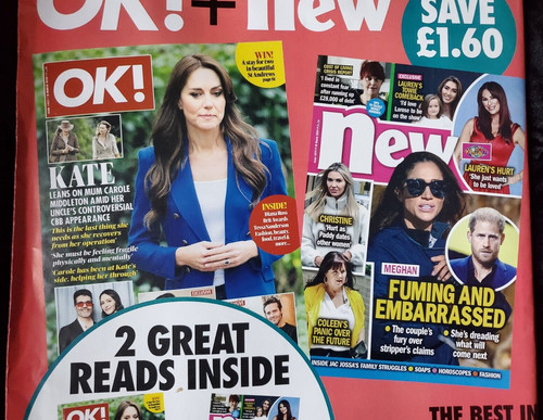 New magazine celebrity - &,