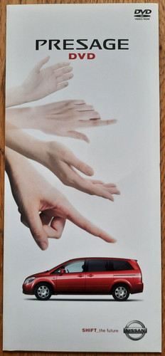 Japanese text nissan presage - text,