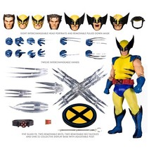 Mezco One:12 Collective X-Men Wolverine Deluxe Steel Box inc Sentinel Base