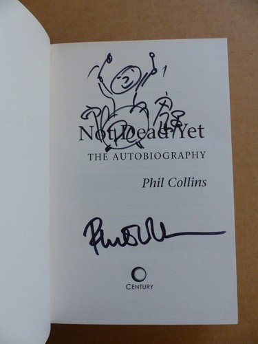 Phil collins signed - phil,