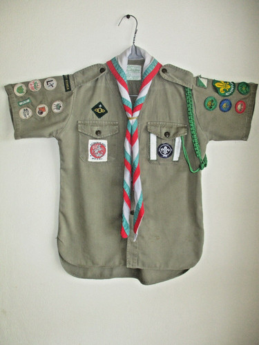 Boy scout shirt scarf - scout, &