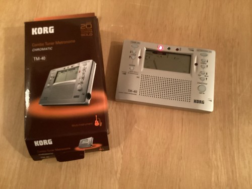 Korg digital tuner and - tm-40,