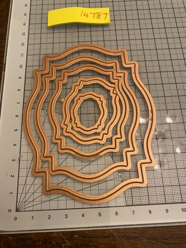 Spellbinders nesting oval