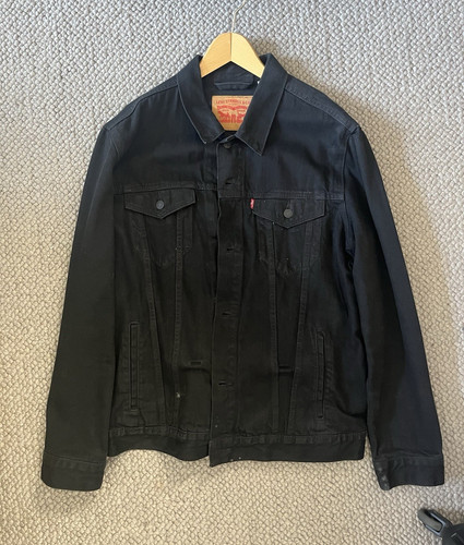 Levi strauss black denim - levi,