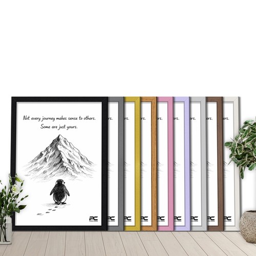 Black thin picture frames - picture,