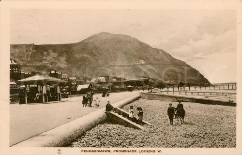 Penmaenmawr conwy promenade - conwy,