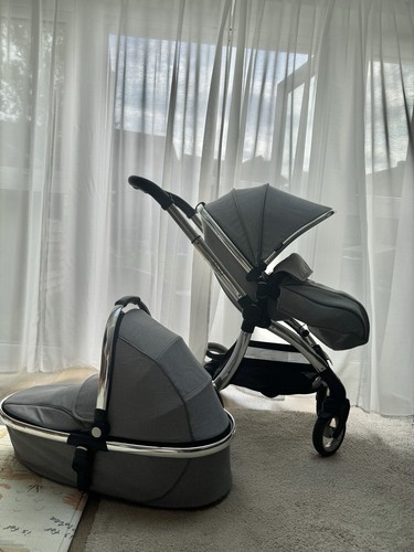 Egg quantum grey pram and - egg,