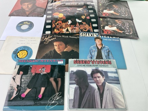 Shakin stevens vinyl record - shakin,