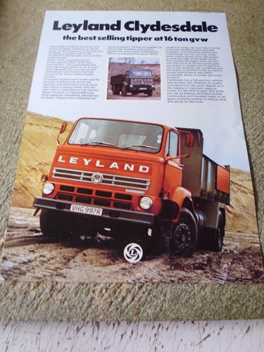 Leyland clydesdale lorry - clydesdale,