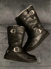 Ugg Kensington Black Leather