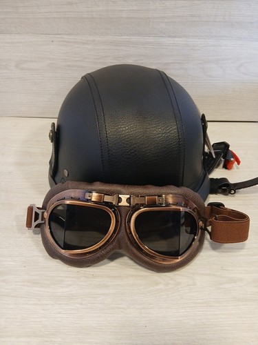 Motorcycle half helmet - motorcycle,