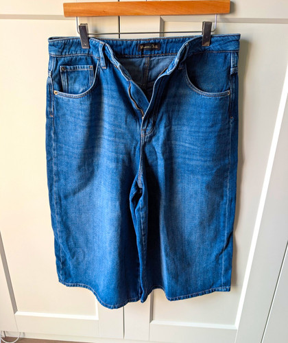 Massimo dutti blue denim - blue, wide