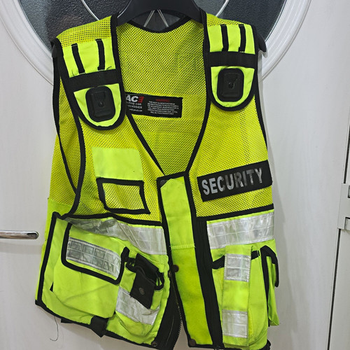 Vis yellow black reflective - hi-vis,