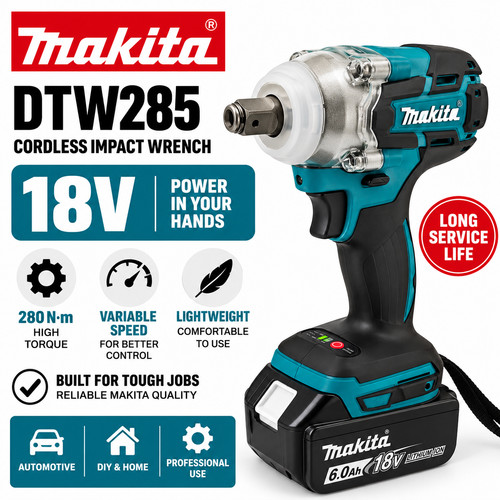 Makita dtw285 18v brushless - dtw285,
