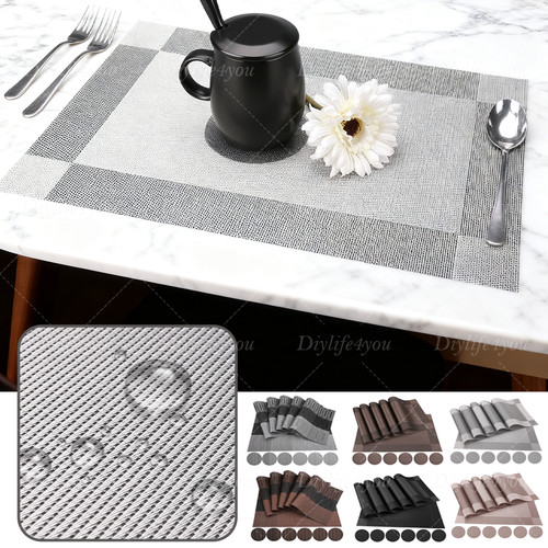 Washable 6pcs pvc place - pvc, &
