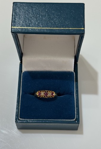 Vintage edwardian 18ct yellow - edwardian,