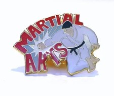 Martial Arts Pin Badge