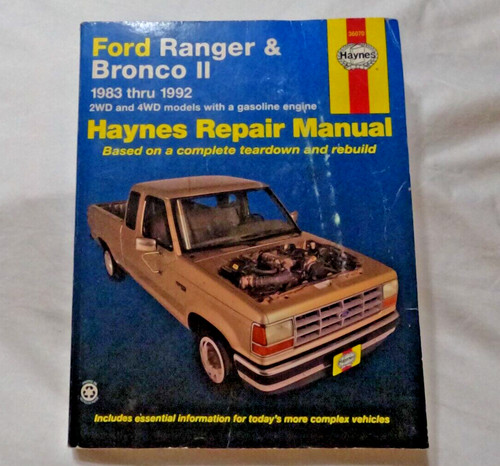 1983 1992 ford - ranger, bronco