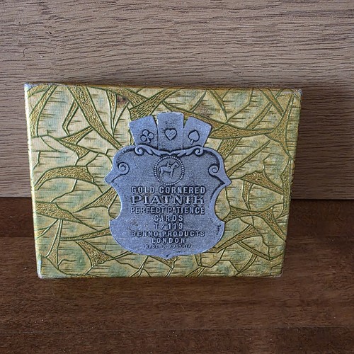 Vintage piatnik playing cards - vintage,