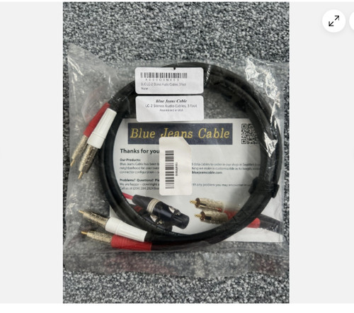 3ft blue jeans cable - cable, bjc