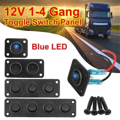 12v 4 gang - 1/2/3/4,