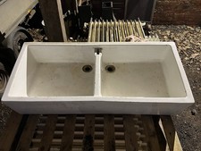 Large reclaimed double bowl - reclaimed,