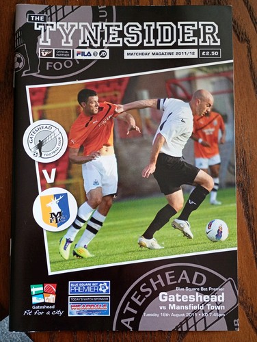 Gateshead mansfield town - mansfield,