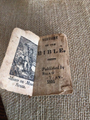 Antique thumb bible by - “thumb, bible”