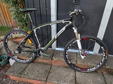 WHYTE 19C WORKS CARBON XC BIKE LARGE 26"WHEEL SUPERLIGHT VGC.