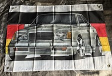 Mercedes-Benz 560 (silver) Garage Flag/Banner