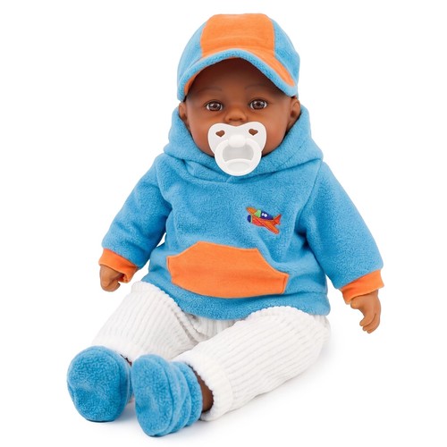 Black baby doll boy - baby,
