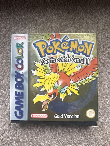 Pokémon gold version - gold, nintendo