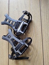 Wellgo A20 Alloy Body Cage Pedals With Clips And Straps