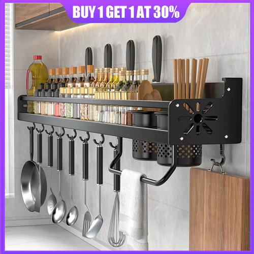 Kitchen hook rack wall - rack,