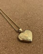 9K Gold GF Locket Necklace