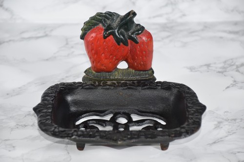 Vtg cast iron enamel - vtg,