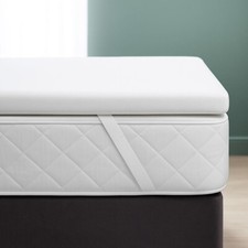 Silentnight Memory Foam Topper 150x200cm – 2.5cm Thick, Washable Cover