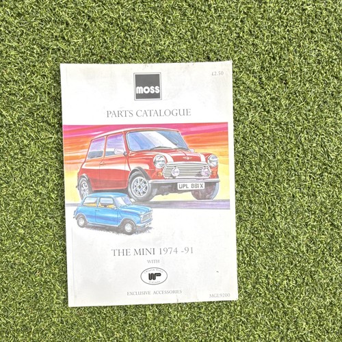 Moss parts catalogue the mini - the,