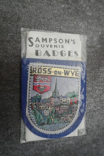Ross wye woven cloth patch - ross,