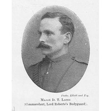 BOER WAR Major D.T Lang