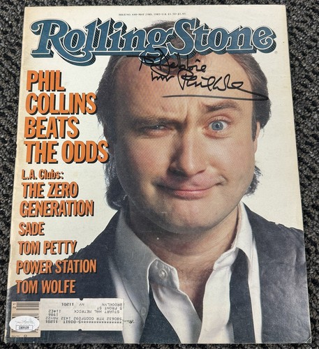 Phil collins signed - phil,