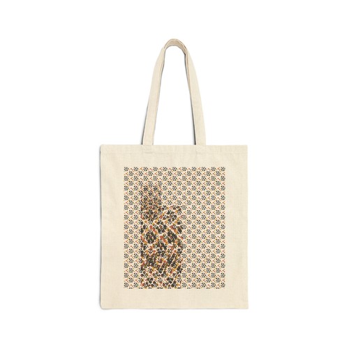 Cotton canvas tote bag - cotton,
