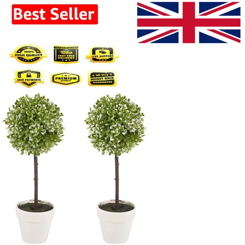 Artificial topiary ball box - topiary,