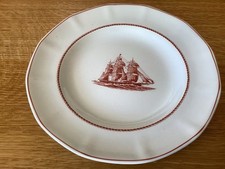 ⭐ Wedgewood Georgetown Collection Flying Cloud Bowl Rust Red 20th Century